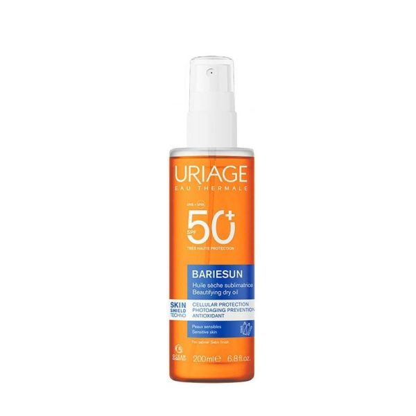 Huile Sèche Sublimatrice Solaire SPF50+ Bariésun - 200 ml