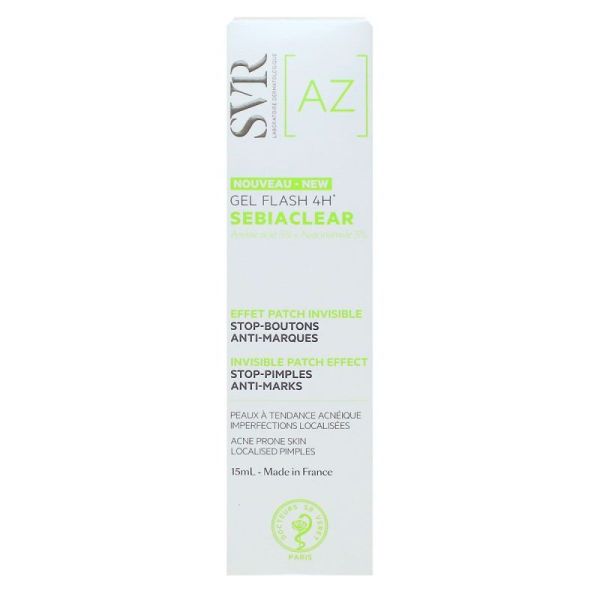 Sebiaclear gel Flash 4h 15ml