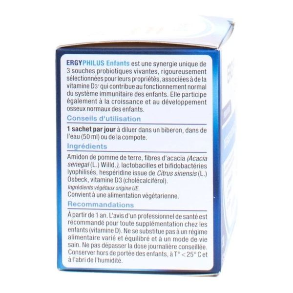 Nutergia Ergyphilus Enfants 30 Sachets