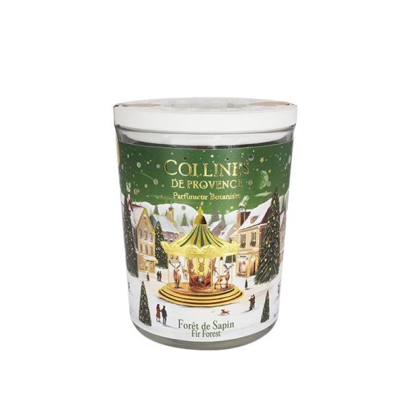 Bougie Parfumée Forêt de Sapin Noël - 180 gr