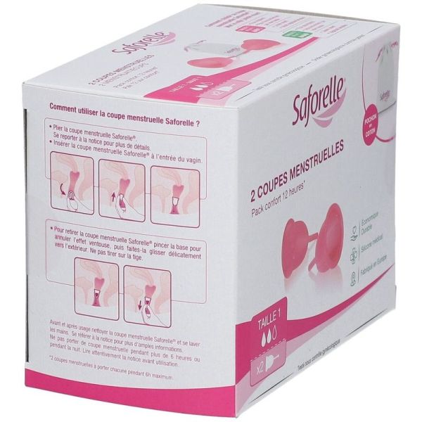 CUP PROTECT - Coupe Menstruelle Taille 1 - 2 coupes menstruelles