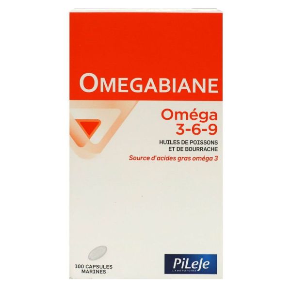 Pileje Omegabiane Omega 3 6 9 100Caps