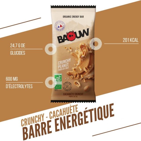 Energy Bars Crunchy Peanut - 50 g
