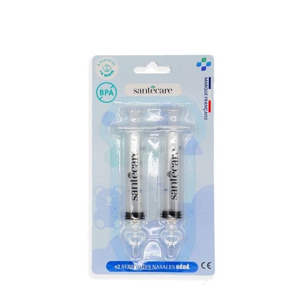 Seringues nasales bébé x2 - 20 blisters de 2 seringues, 10 ml