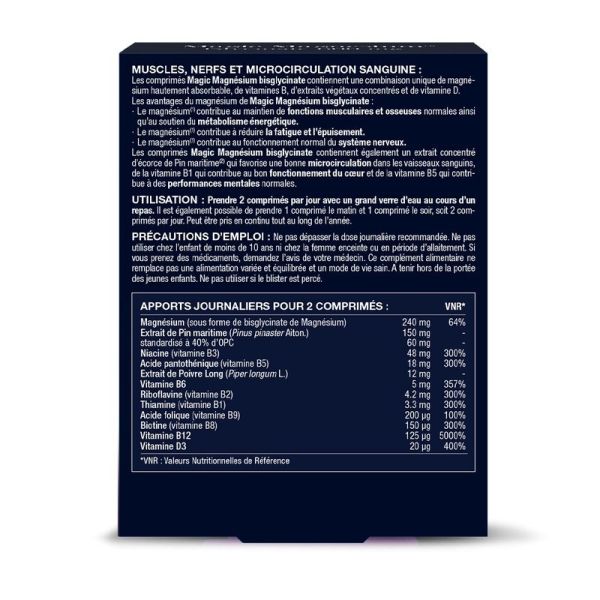 Magic Magnésium Bisglycinate