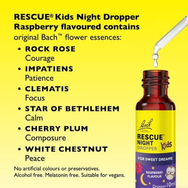 Nuit Kids - Compte-gouttes Framboise - 10 ml