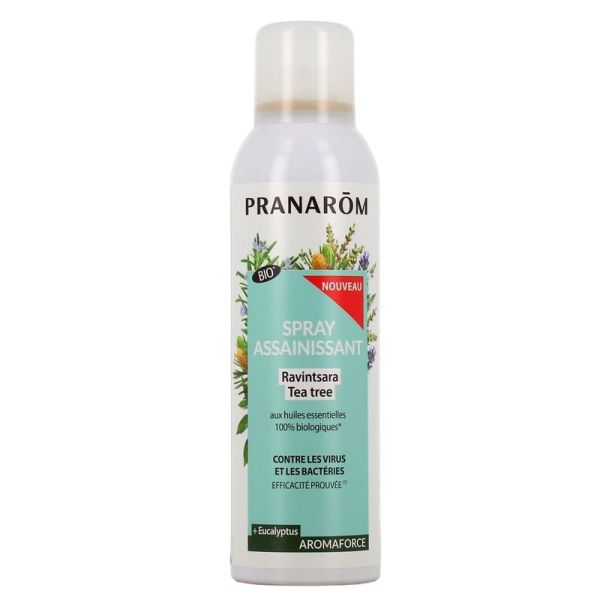 Spray assainissant Ravintsara - Tea-tree - Bio - 150 mL