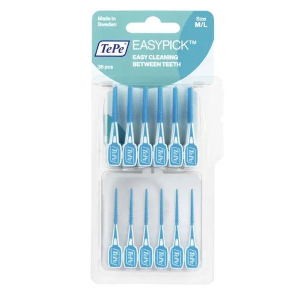 EasyPick Cure-Dents - Taille M/L - 36 unités