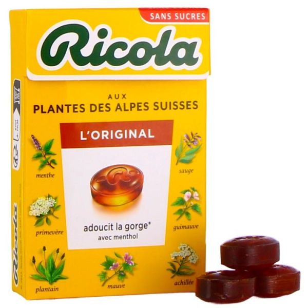 l'Original Bonbons aux Plantes Sans Sucres - 50 g