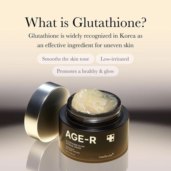 AGE-R Glutathione Glow Capsule Cream - 50 ml