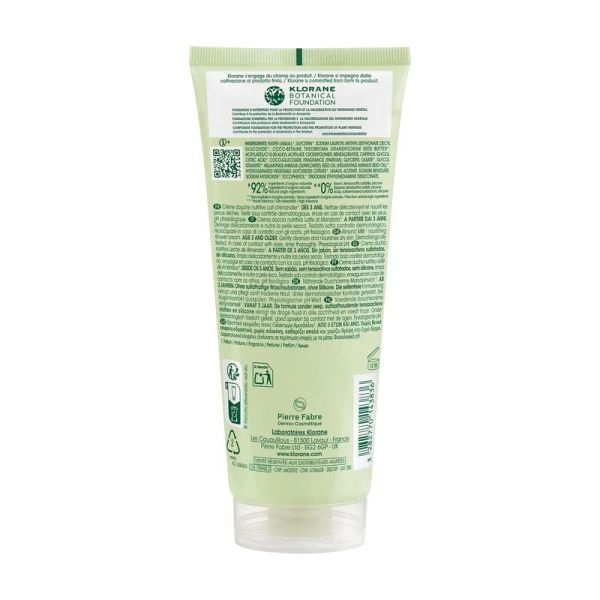Crème douche - Parfum Lait d'Amandier - 200 ml