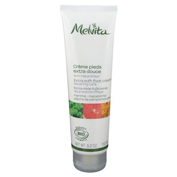 Crème pour les pieds Extra-Douce Bio Les Essentiels Corps - 150 ml