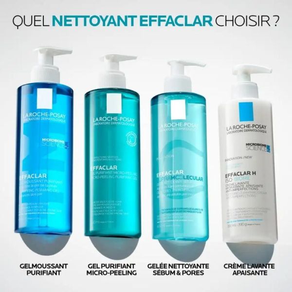 Supramolecular Gelée Nettoyante Sébum & Pores EFFACLAR - 400 ml