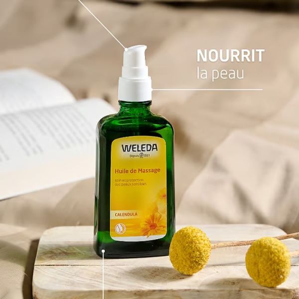 Huile de Massage au Calendula - 100 ml