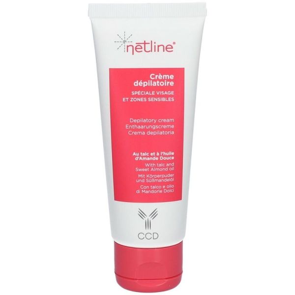 Creme depilatoire Visage et zones sensibles - 75 ml