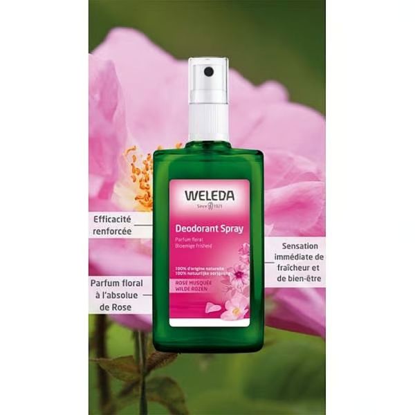 Déodorant Spray à la Rose Musquée - 100 ml