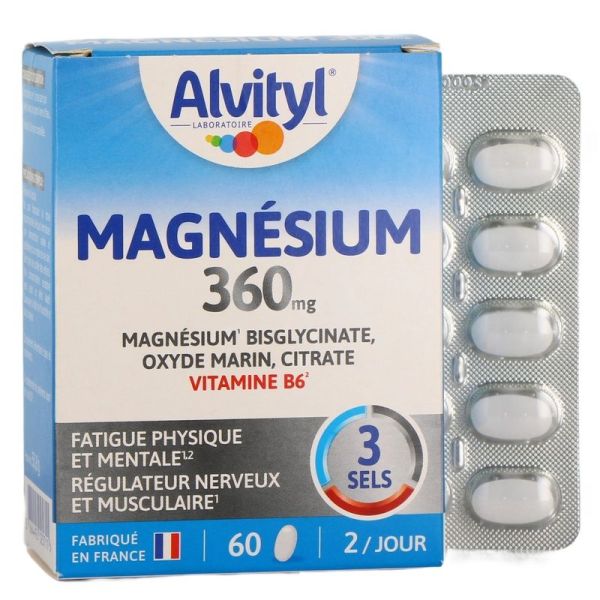 Magnésium 360 mg - 60 comprimés
