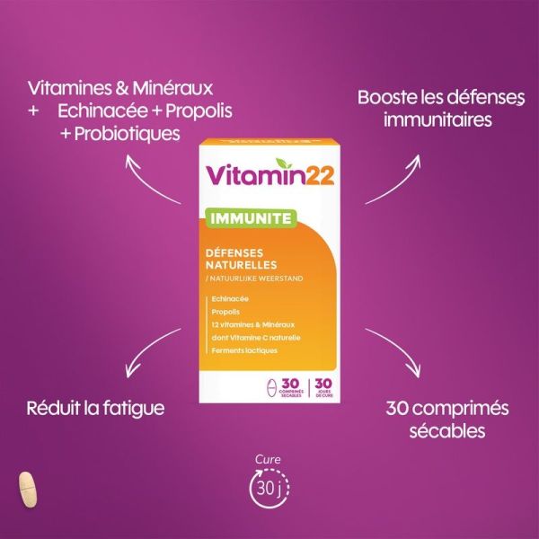 IMMUNITÉ - 30 comprimés