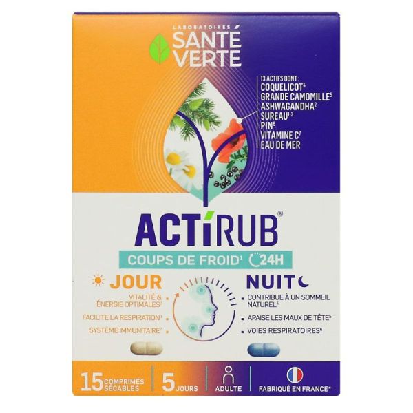 Sante V Actirub Jour Nuit Cpr15
