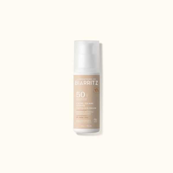 Crème solaire teintée SPF50 - Ivoire