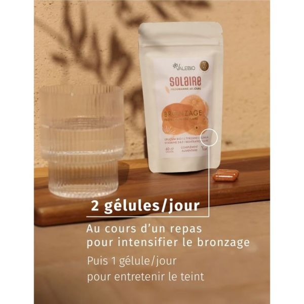 Complexe Solaire Bronzage Protection Cellulaire - 60 gélules