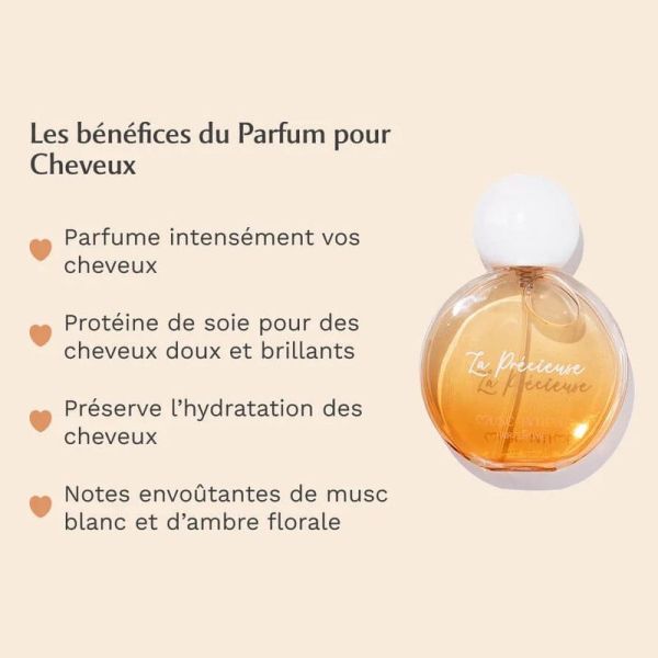 Parfum Cheveux La Precieuse - Amber Flower - 50 ml