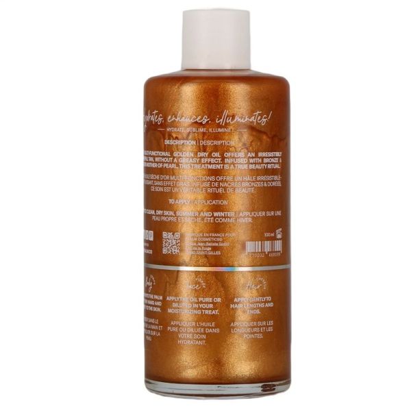 Hydragold Huile sèche pailletée - 100 ml