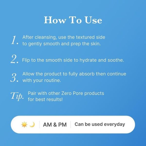 Zero Pore Pad Mild 2.0 - 70 disques imprégnés