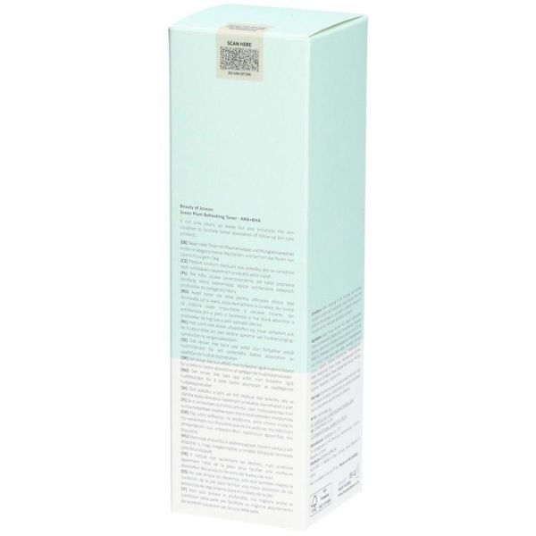 Tonique Rafraîchissant à la Prune Verte AHA + BHA - 150 ml