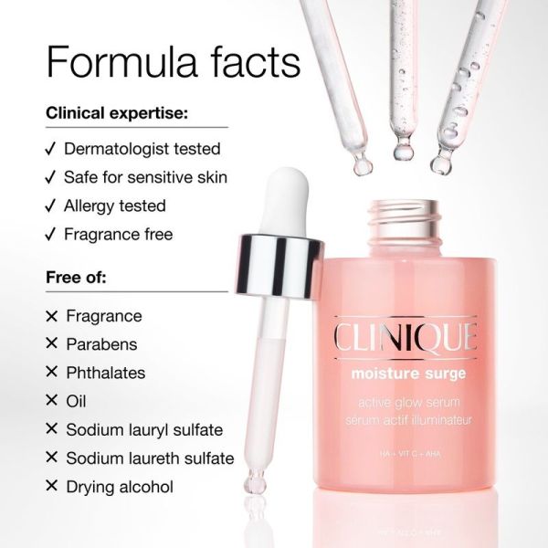 Active Illuminating Face Serum Moisture Surge - 30 ml
