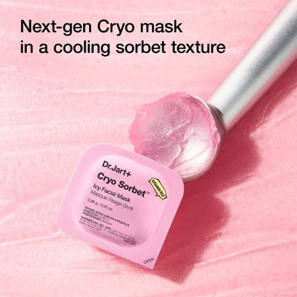 Cryo Sorbet Icy Facial Mask 4-Pack - 4 x 4 g