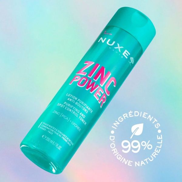 Lotion Purifiante Anti-Boutons ZINC POWER - 200 ml