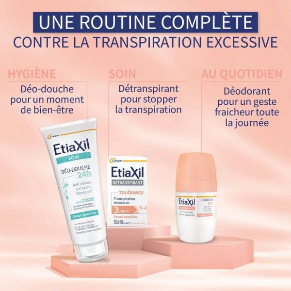 Déodorant Douceur 24h - 2 x 50 ml