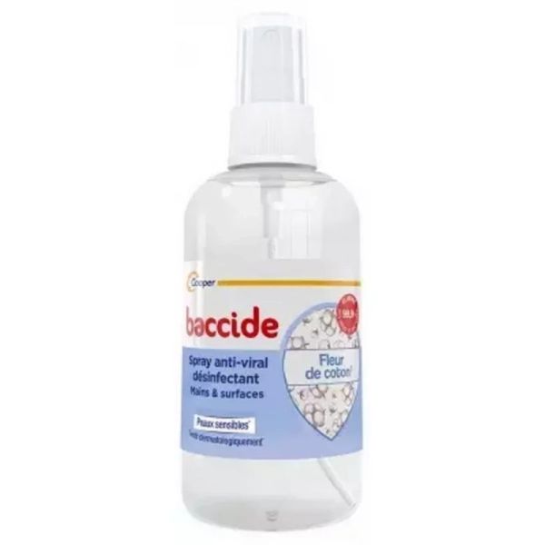 Spray Anti-Viral Désinfectant Fleur de Coton - 100 ml