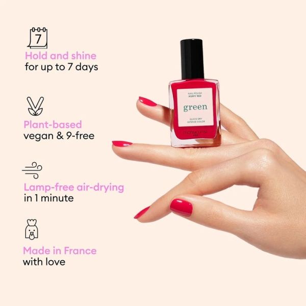 Vernis Pink Paradise Green - 15 ml