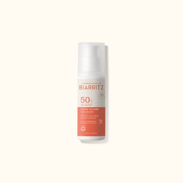 Crème solaire visage SPF50 - 50 ml