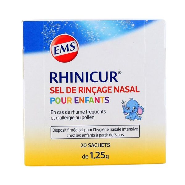 Sel de Rinçage Nasal pour Enfants - 20 sachets