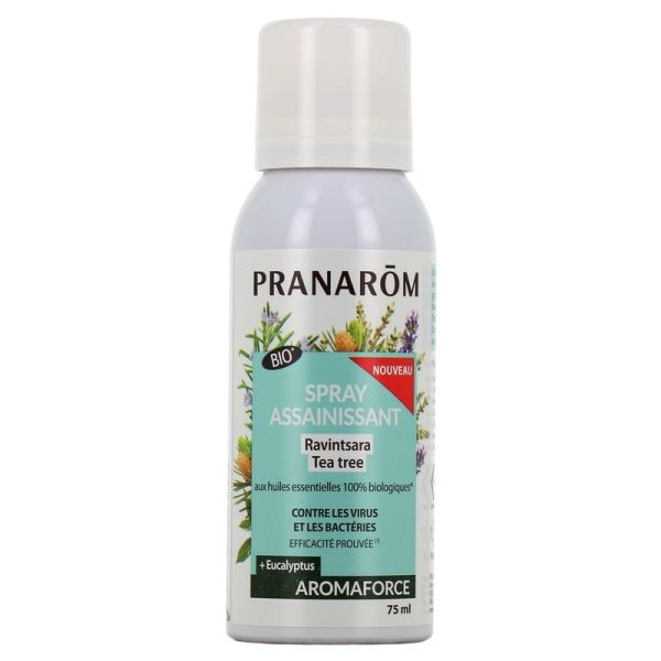 Aromaforce Spray Assainissant Ravintsara Tea-Tree BIO - 75 mL