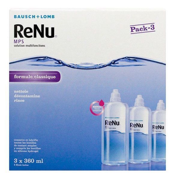 Renu Mps Sol Lentil 360Mlx3