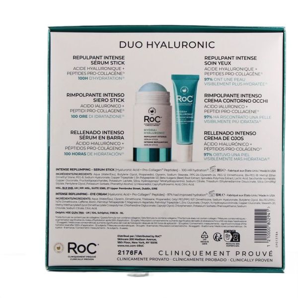 Coffret Duo Hyaluronic - 30 g + 15 ml