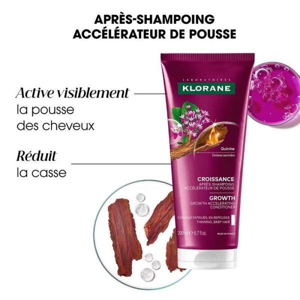 CROISSANCE Après shampoing accélérateur de pousse - 200 ml