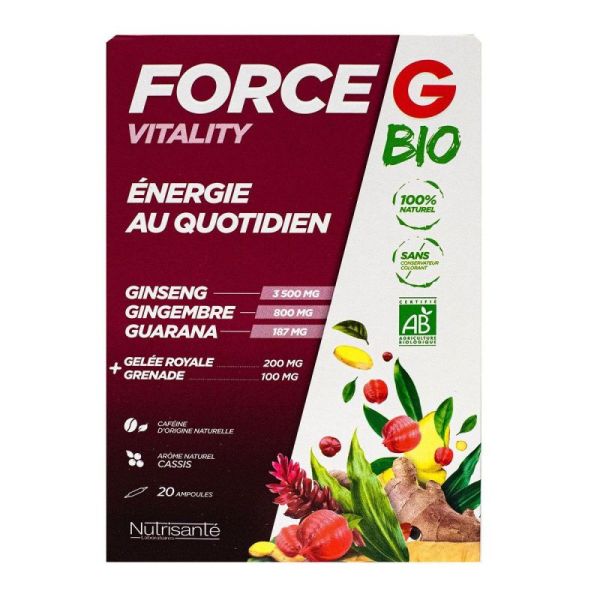 Force G Vitality Bio 20 Ampzzzzzzzz