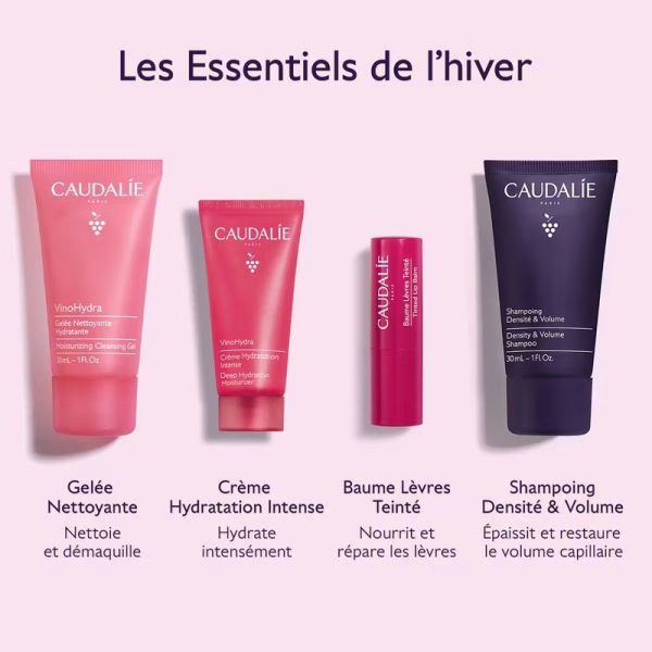 Trousse Hiver Vos essentiels beauté - 4 soins format voyage