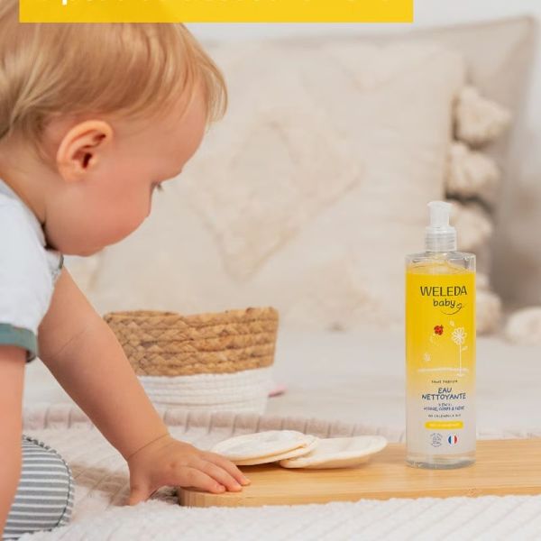 Eau nettoyante Calendula sans parfum - 400 ml