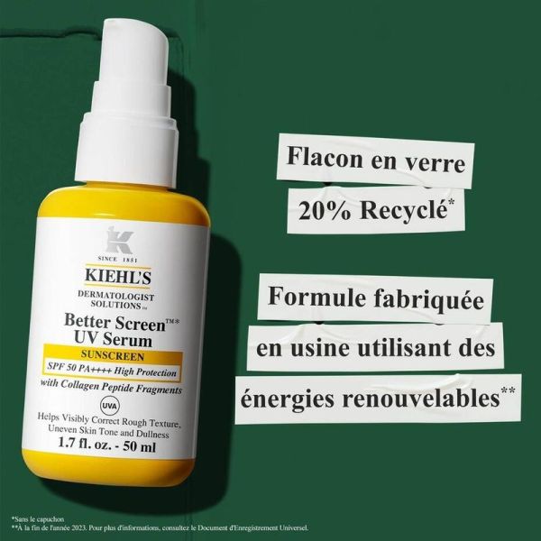 Kiekls Better Screen Uv Serum Spf50