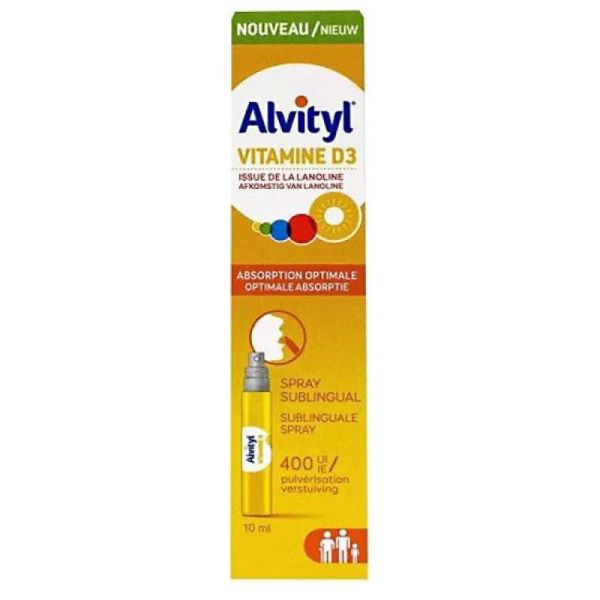 Vitamine D3 spray sublingual 10ml