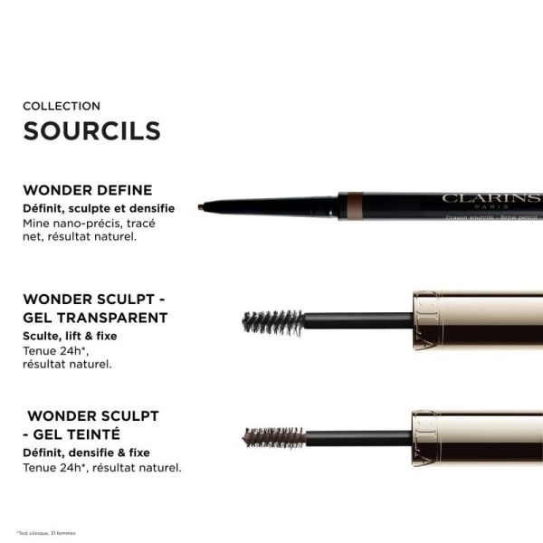 Crayon sourcils nano-précision Wonder Define - 01 ash blonde - 0,06 g