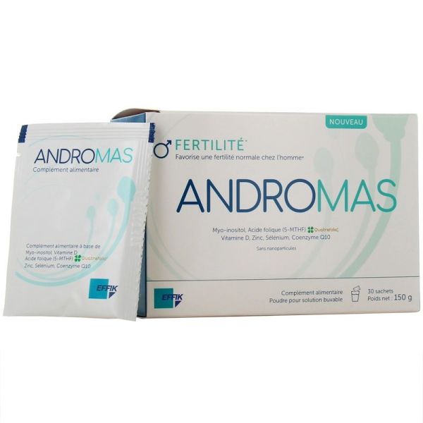 Andromas Fertilité et Conception Homme - 30 sachets