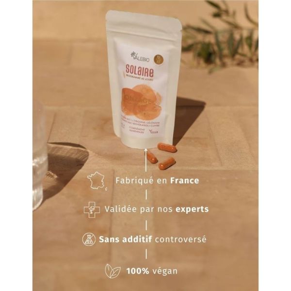 Complexe Solaire Bronzage Protection Cellulaire - 60 gélules