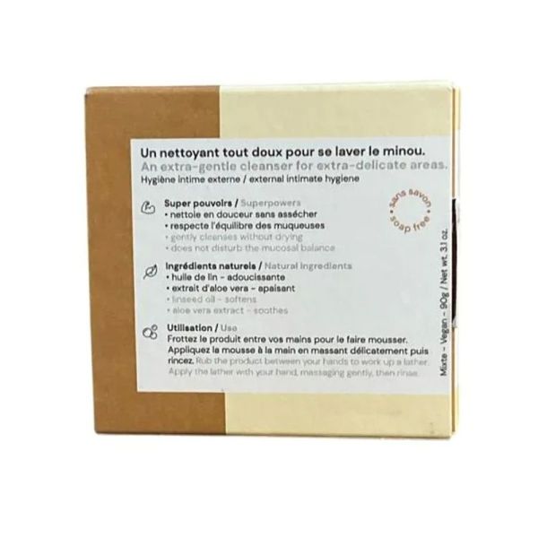 Soin lavant doux pour le minou - 90 g